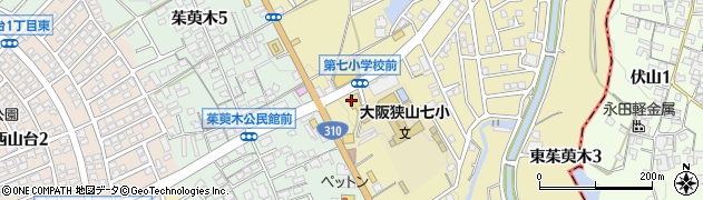 がんこ 大阪狭山店周辺の地図