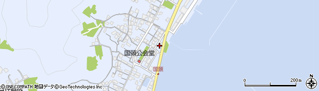 岡山県浅口市寄島町16087周辺の地図