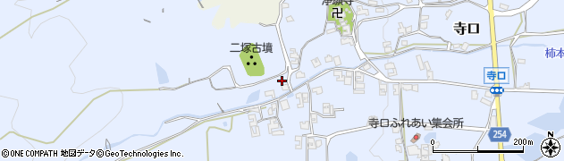 奈良県葛城市寺口172周辺の地図