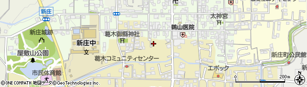 奈良県葛城市葛木21周辺の地図