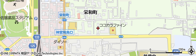 奈良県橿原市栄和町11周辺の地図