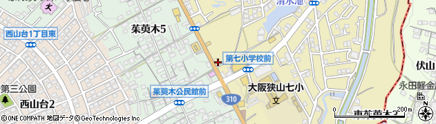 加寿屋 大阪狭山店周辺の地図