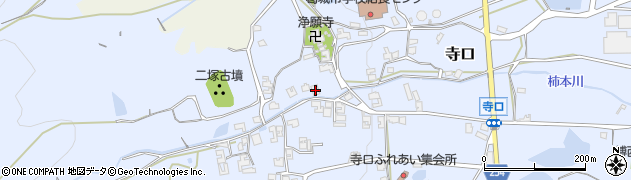 奈良県葛城市寺口149周辺の地図