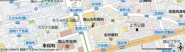 広島県福山市元町7周辺の地図