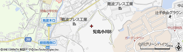 岡山県倉敷市児島小川8丁目周辺の地図