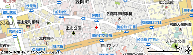 はんこ屋さん２１　福山店周辺の地図