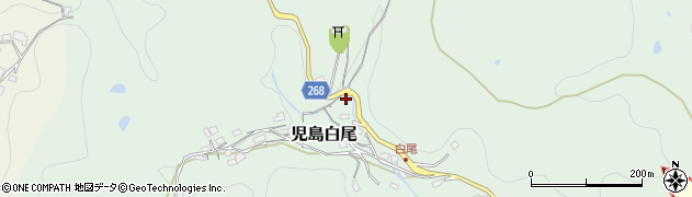 岡山県倉敷市児島白尾周辺の地図