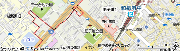 キャンドゥ和泉府中店周辺の地図