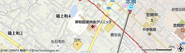 ケアネット徳洲会訪問介護岸和田周辺の地図