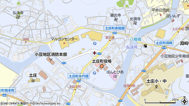 〒761-4121 香川県小豆郡土庄町渕崎の地図