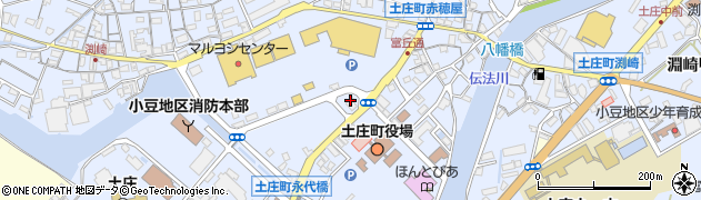 香川県小豆郡土庄町淵崎周辺の地図