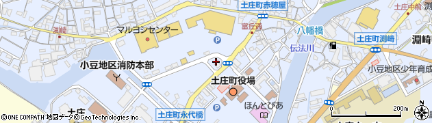 香川県土庄町（小豆郡）淵崎周辺の地図