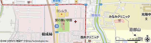 奈良県大和高田市根成柿333周辺の地図