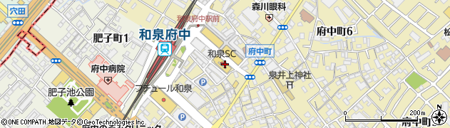 和泉中央ライオンズクラブ周辺の地図