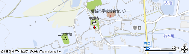 奈良県葛城市寺口2245周辺の地図