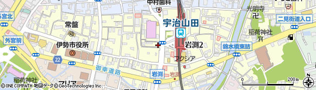 松やぱんじゅう宇治山田店周辺の地図