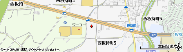 マクドナルド３０９富田林店周辺の地図