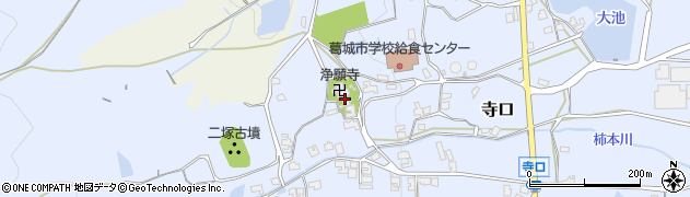 奈良県葛城市寺口1170周辺の地図