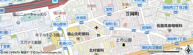 広島県福山市元町15周辺の地図
