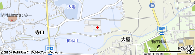 奈良県葛城市寺口27周辺の地図