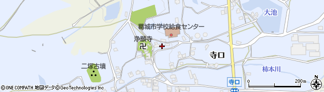 奈良県葛城市寺口1127-1周辺の地図