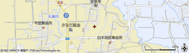 大阪府河南町（南河内郡）白木周辺の地図