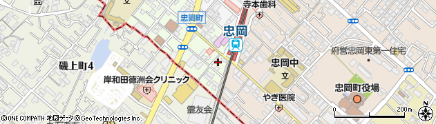東京クリーニング周辺の地図
