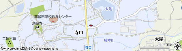 奈良県葛城市寺口1662-3周辺の地図
