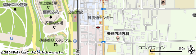 奈良県橿原市久米町716周辺の地図