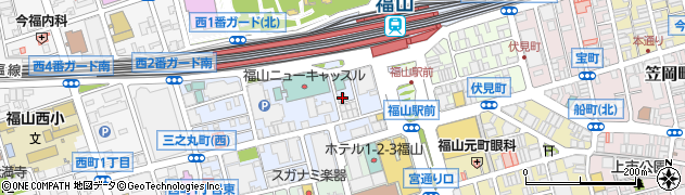 武田塾　福山校周辺の地図