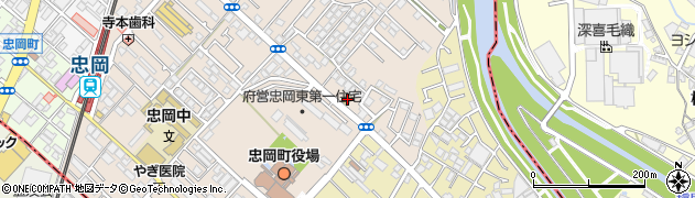 ローソン忠岡東店周辺の地図