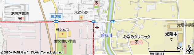奈良県橿原市東坊城町472-3周辺の地図