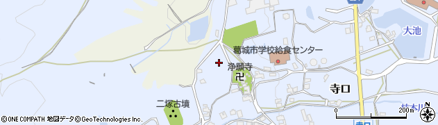 奈良県葛城市寺口1179周辺の地図