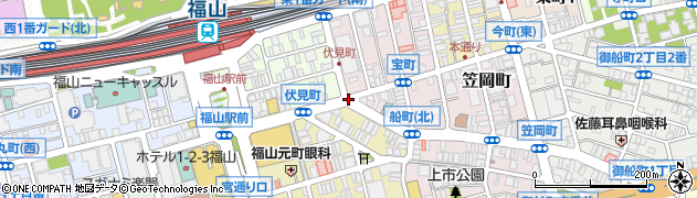 宝町（西）周辺の地図