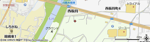 大阪府富田林市彼方757周辺の地図