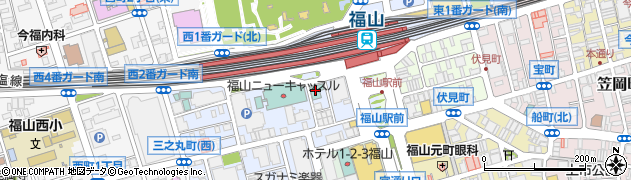 広島県福山市三之丸町周辺の地図