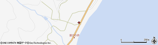 兵庫県淡路市釜口258-1周辺の地図