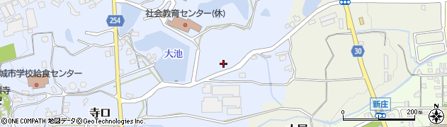 奈良県葛城市寺口8周辺の地図