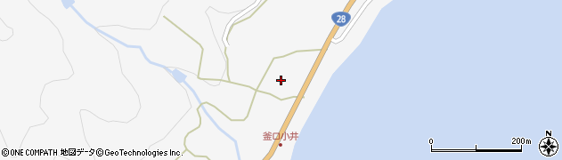 兵庫県淡路市釜口256周辺の地図