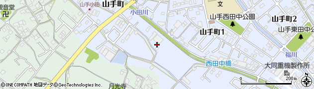 広島県福山市山手町1049周辺の地図