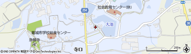 奈良県葛城市寺口1113周辺の地図