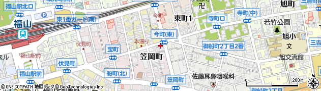 小西・浅田公認会計士共同事務所周辺の地図