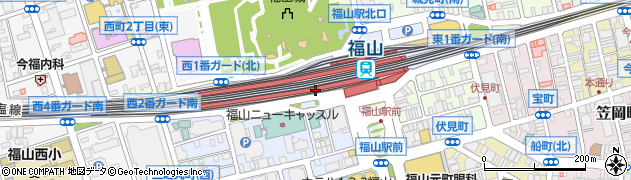 広島県福山市三之丸町30周辺の地図