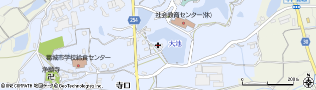 奈良県葛城市寺口1112周辺の地図