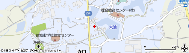 奈良県葛城市寺口1115周辺の地図