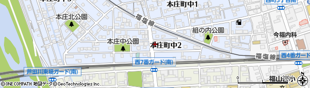ミサワホーム中国株式会社　福山店周辺の地図