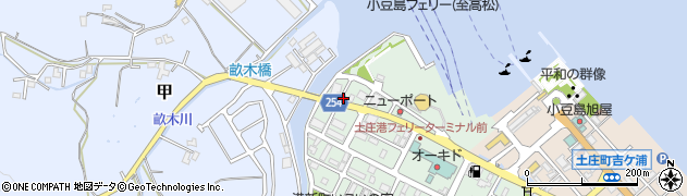 オリックスレンタカー小豆島店周辺の地図