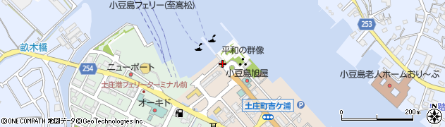 小豆島観光レンタカー周辺の地図