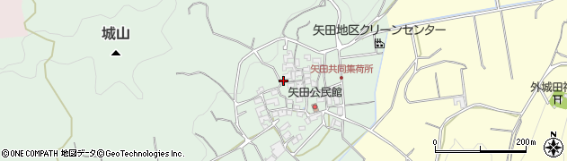 三重県多気町（多気郡）矢田周辺の地図