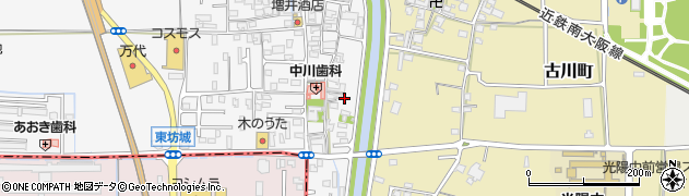 奈良県橿原市東坊城町958周辺の地図